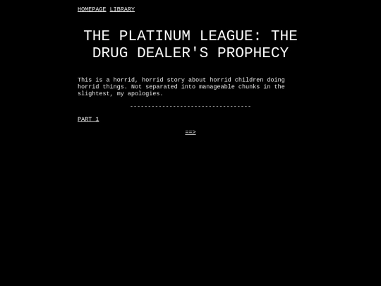 caesars library/platinum league/pl0 screenshot