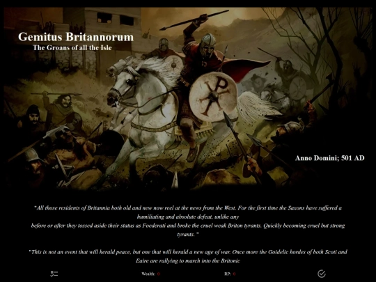 CYOA/Britannic Warlord CYOA Covert screenshot