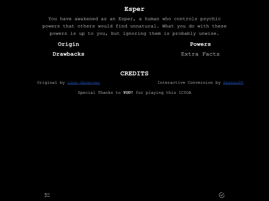 CYOA/Esper CYOA Conversion screenshot