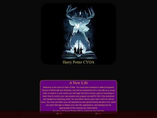 CYOA/HP CYOA MOD UPDATED screenshot