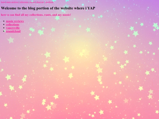 blog screenshot