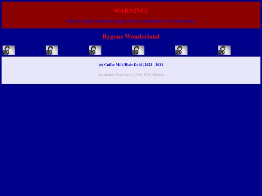Story General Info/Bygone Wonderland/character_wiki screenshot