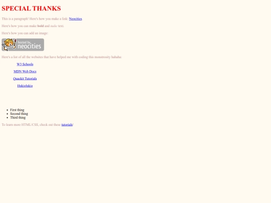 credits screenshot