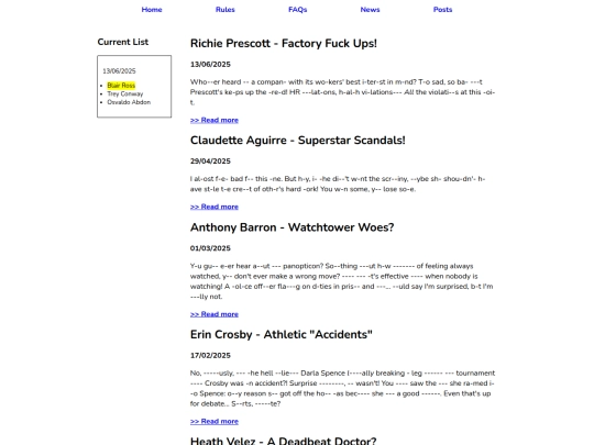 news screenshot