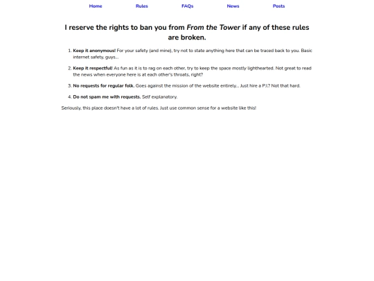 rules screenshot