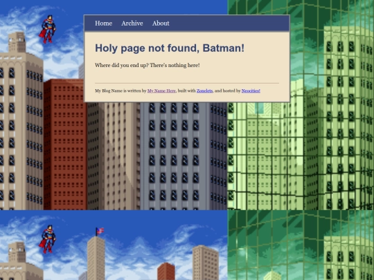 blog/not_found screenshot