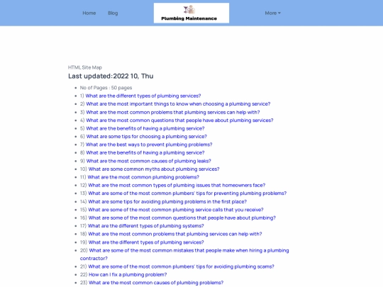 sitemap screenshot