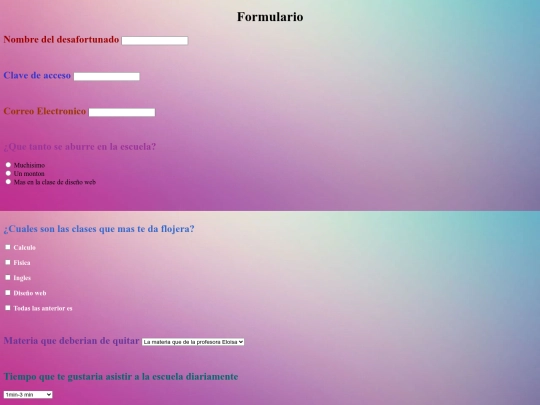 formulario/MiFormulario screenshot