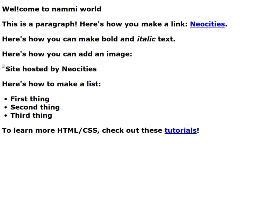 index screenshot