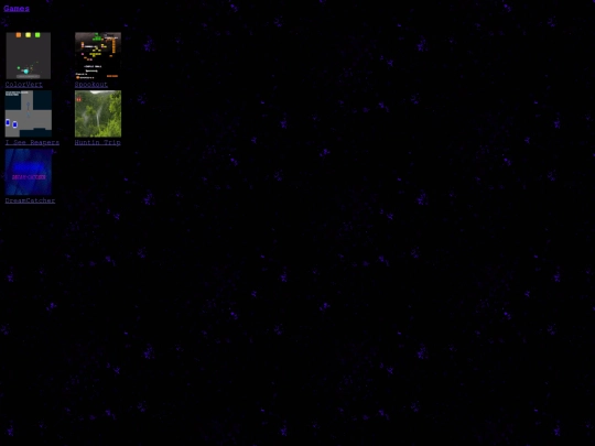 games screenshot