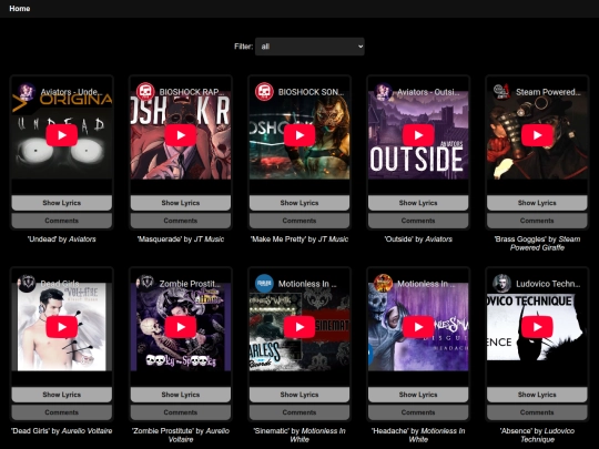 music screenshot