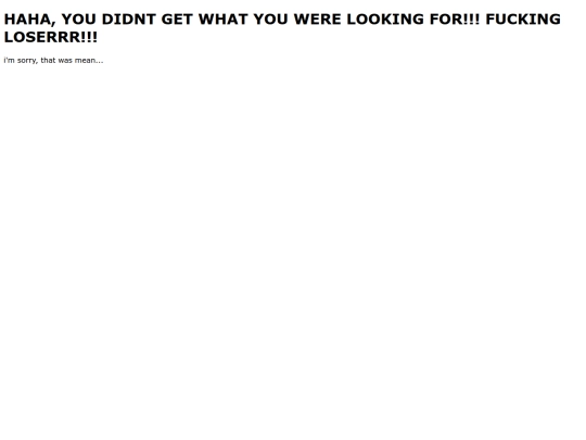 not_found screenshot