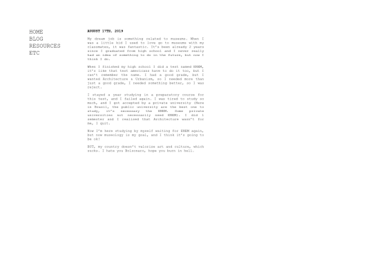 blog screenshot