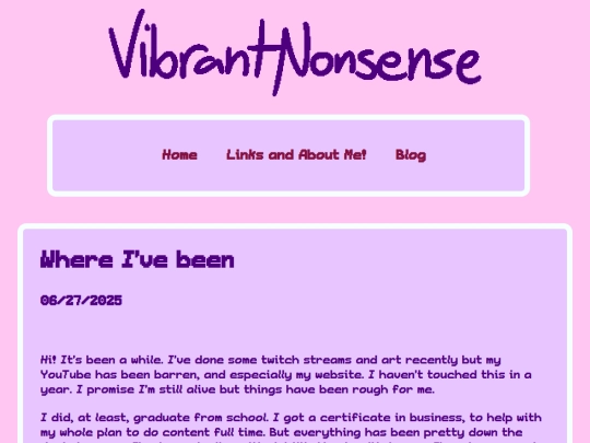 blog/whereivebeen screenshot