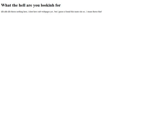 not_found screenshot