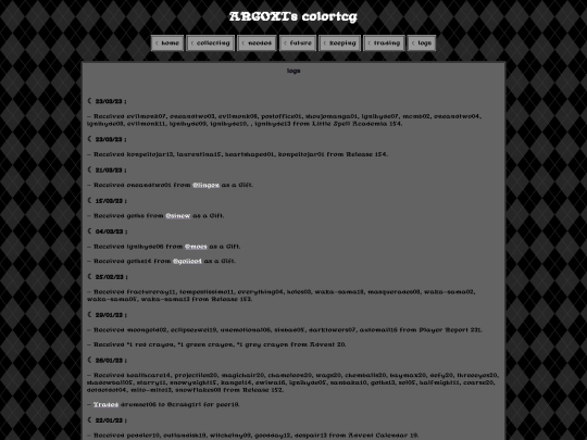 colorstcg/log screenshot