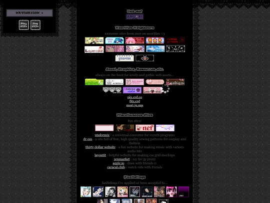 links screenshot