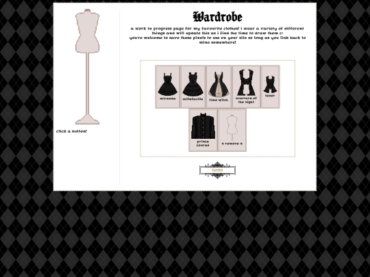 wardrobe screenshot