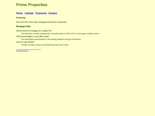 primeproperties/financing screenshot