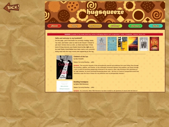 bookshelf screenshot