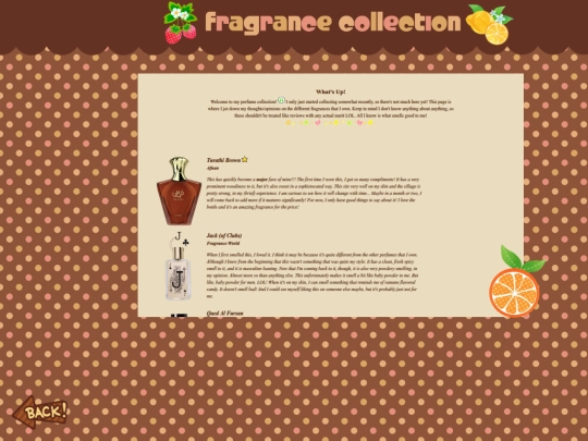perfume screenshot