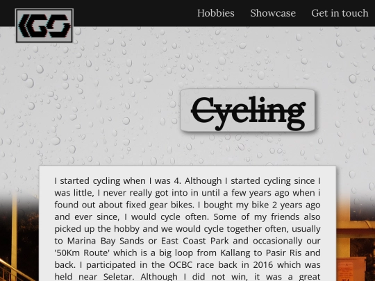 hobbies screenshot