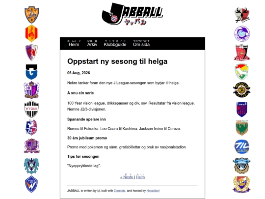 posts/2026-08-06-Oppstart-ny-sesong-til-helga screenshot