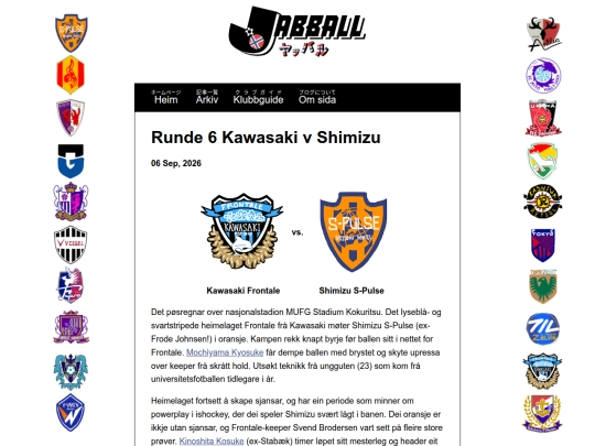 posts/2026-09-06-Runde-6-Kawasaki-v-Shimizu screenshot