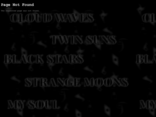 not_found screenshot