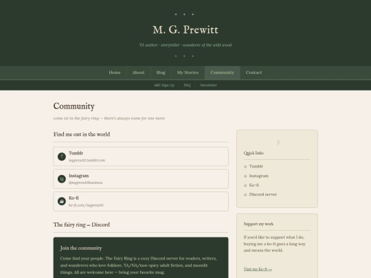 community screenshot