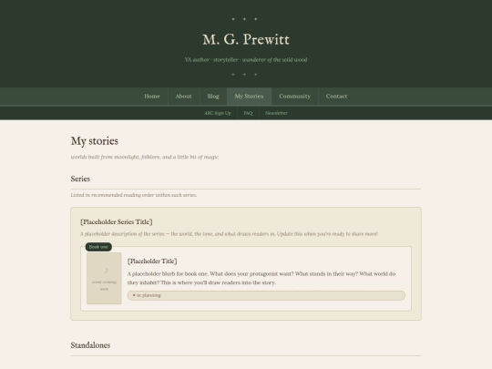 stories screenshot