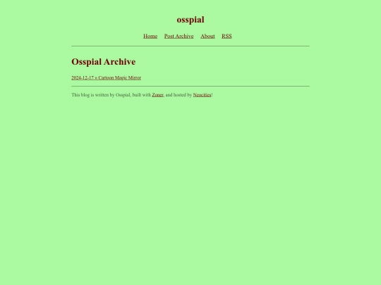 archive screenshot