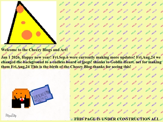 Blog screenshot