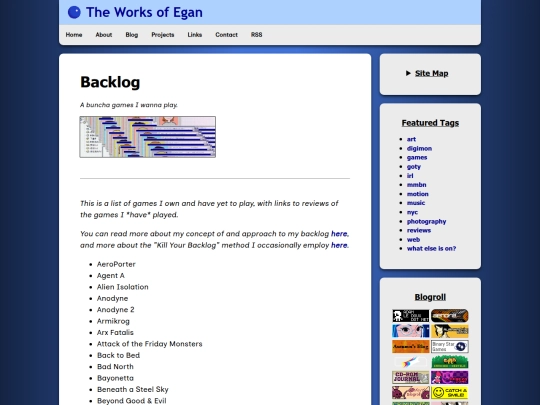 backlog screenshot