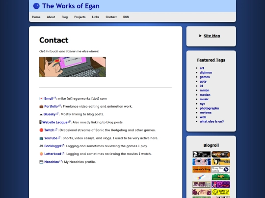 contact screenshot