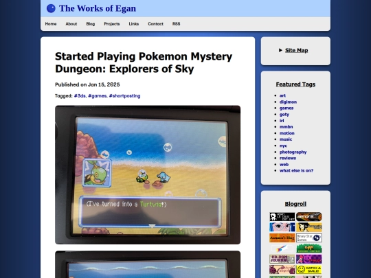 posts/2025-01-15-started-playing-pokemon-mystery-dungeon-explorers-of-sky screenshot