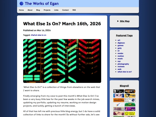 posts/2026-03-16-what-else-is-on-march-16th-2026 screenshot