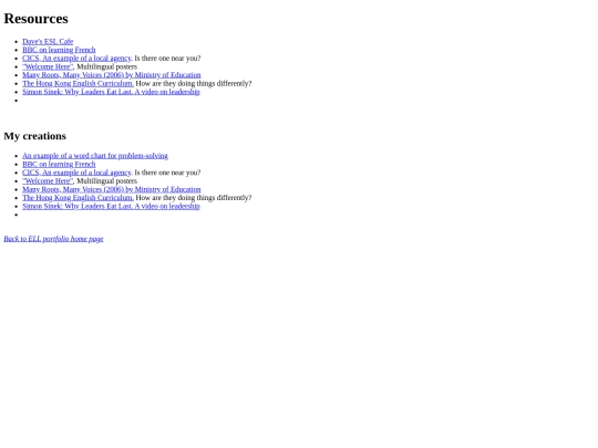 ell/resources screenshot