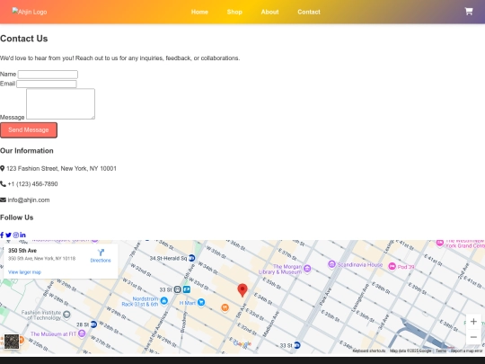 contact screenshot