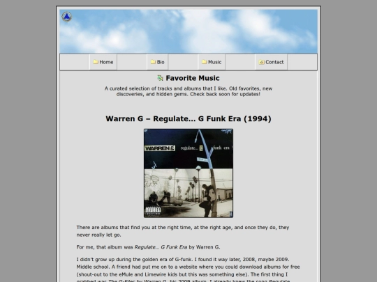 favoritemusic screenshot