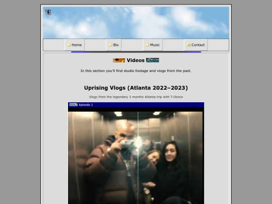 videopage screenshot