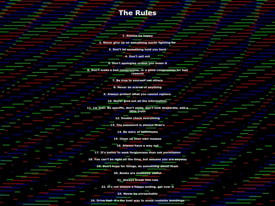 therules screenshot