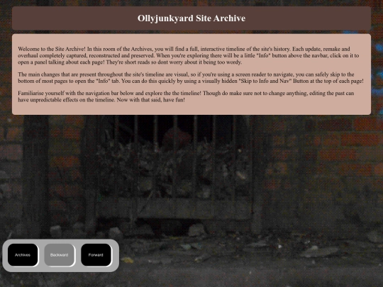 Archive/History screenshot