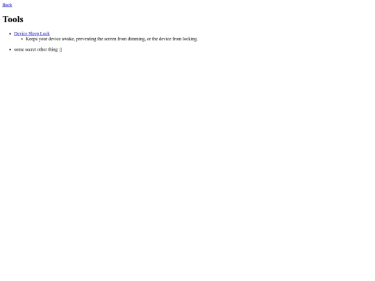 Misc/Tools screenshot