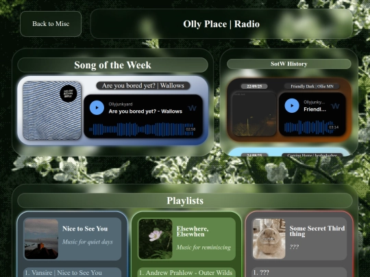 Misc/music screenshot