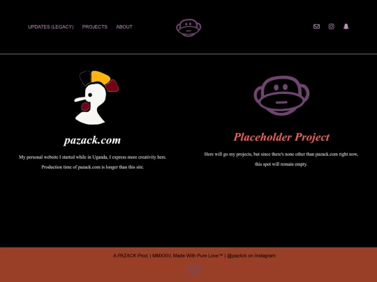 projects screenshot