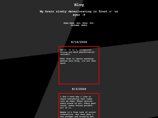 Blog/BlogList screenshot