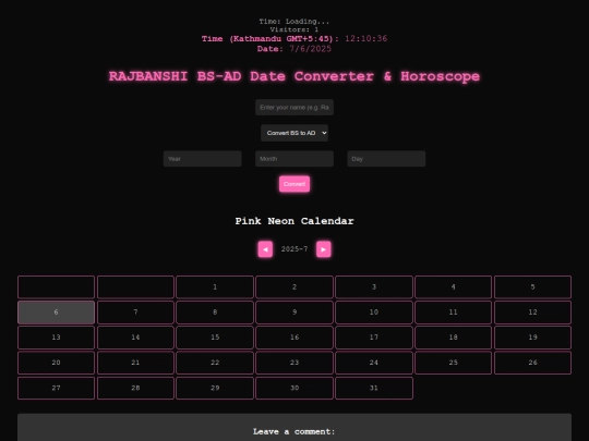 timeconvert screenshot