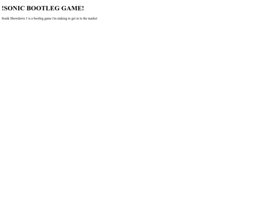 gamestation/sonicgame screenshot