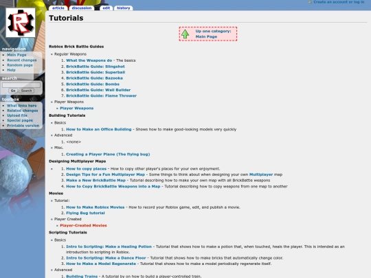 Tutorials screenshot